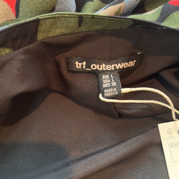 NWT Zara Floral Bomber Jacket - Picture 9 of 12